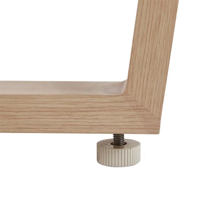 Mesa de Jardín Rectangular Medena de Aluminio y Ratán de 200 x 100 x 74 cm