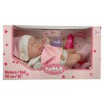 Muñeca Recién Nacida de 16 Plg Color Rosa