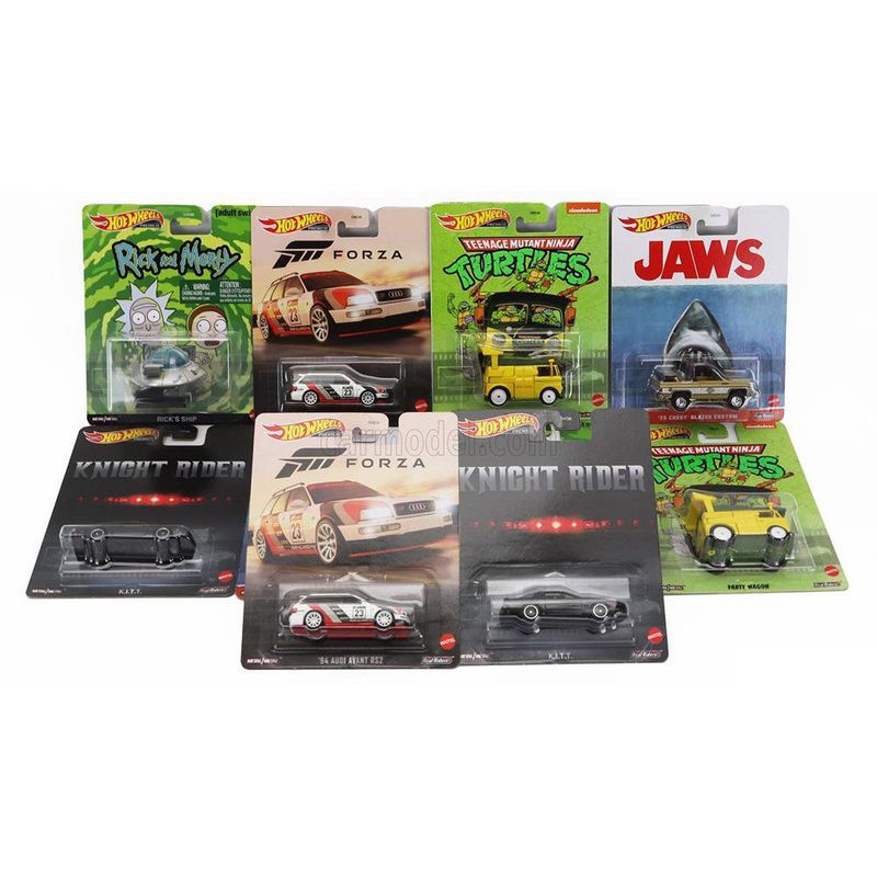 Hot Wheels Serie Entertainment Vehículos Coleccionables en Presentación Surtida