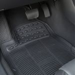 Set de 4 Alfombras para Auto de Hule HS Negras