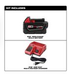 Kit Cargador y Batería 18 V 5 Ah para Herramienta Inalámbrica