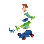 Set de Construcción Vehículo de Carreras Woody 7 Pzas