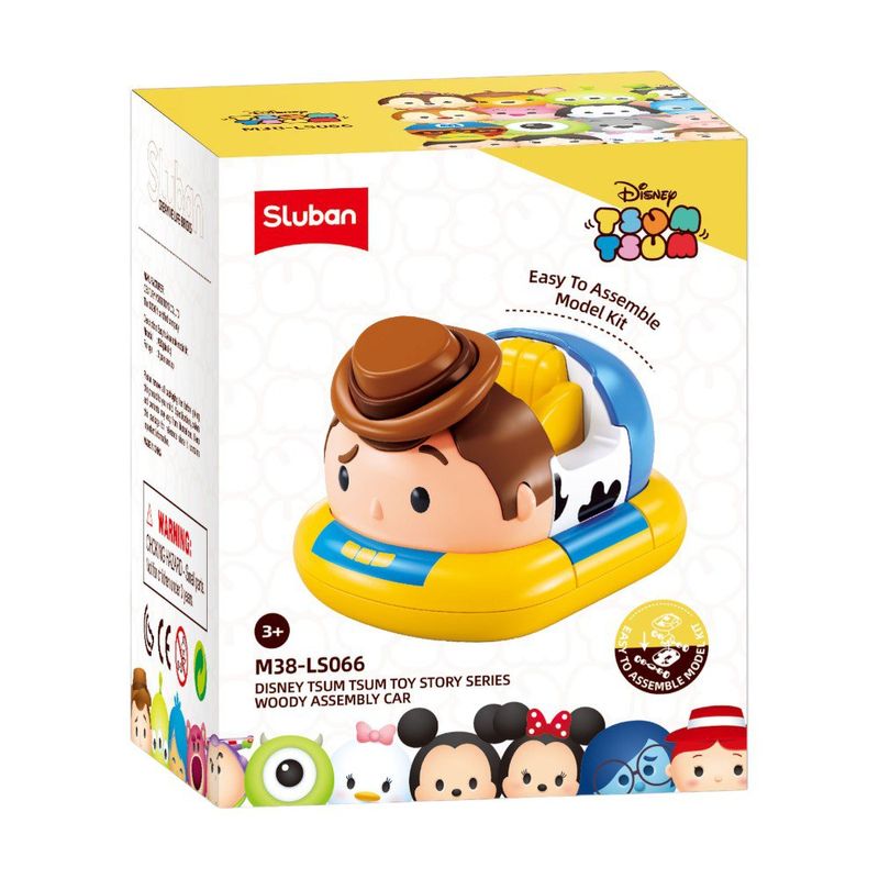 Set de Construcción Vehículo de Choques Woody 20 Pzas