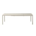 Mesa de Jardín Extensible Idaho de Aluminio de 180 a 240 x 100 x 76 cm Color Beige