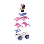 Set de Construcción Vehículo a Fricción Minnie 7 Pzas