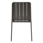 Silla de Jardín Idaho sin Brazos de Aluminio Color Gris