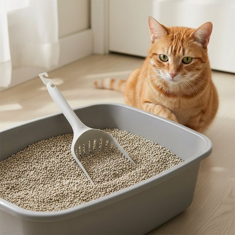 Pala Jumbo Moderna para Arenero Color Gris