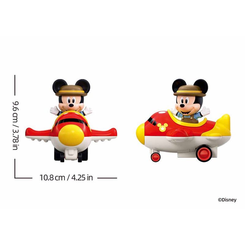 Set de Construcción Avión a Fricción Mickey 7 Pzas