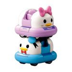 Set de Construcción 2 Vehículos Choques Donald y Daisy