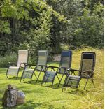 Silla de Jardín Gravedad Cero II de 87 x 110 x 66 cm Color Verde