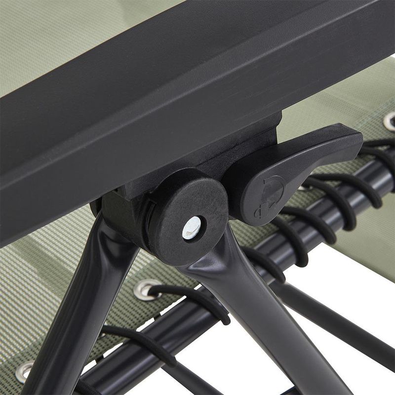 Silla de Jardín Gravedad Cero II de 87 x 110 x 66 cm Color Verde