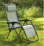 Silla de Jardín Gravedad Cero II de 87 x 110 x 66 cm Color Verde