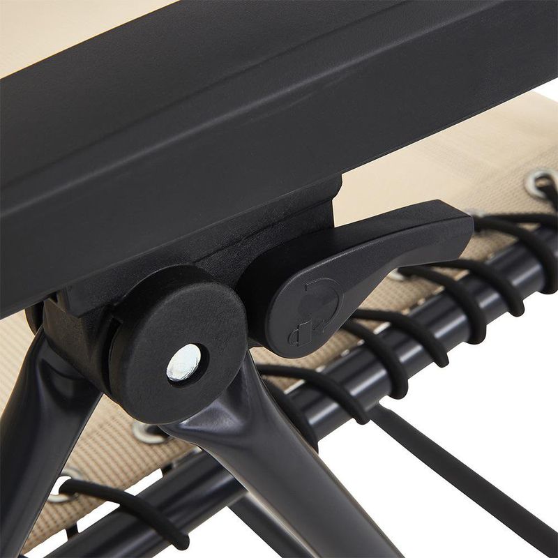 Silla de Jardín Gravedad Cero II de 87 x 110 x 66 cm Color Beige