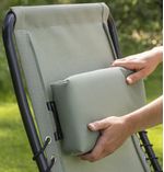 Silla de Jardín Gravedad Cero II de 87 x 110 x 66 cm Color Verde