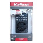 Cerrojo Electrónico Digital con Llave para Puerta de Entrada y Dormitorio Color Negro