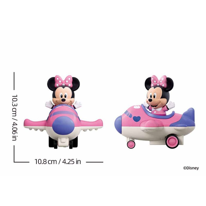 Set de Construcción Avión a Fricción Minnie 7 Pzas