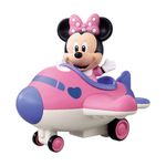 Set de Construcción Avión a Fricción Minnie 7 Pzas
