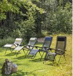 Silla de Jardín Gravedad Cero II de 87 x 110 x 66 cm Color Azul