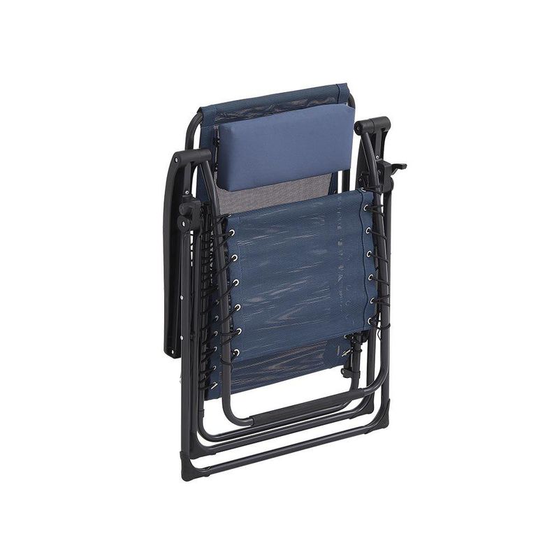 Silla de Jardín Gravedad Cero II de 87 x 110 x 66 cm Color Azul