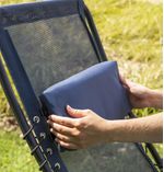 Silla de Jardín Gravedad Cero II de 87 x 110 x 66 cm Color Azul