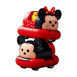 Set de Construcción 2 Vehículos de Choques Mickey y Minnie