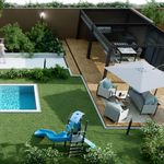 Pérgola Bioclimática Modus de Aluminio Color Gris 3.6 x 3.6 x 2.5 Metros