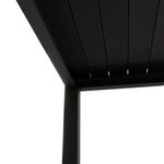 Pérgola Bioclimática Modus de Aluminio Color Gris 3.6 x 3.6 x 2.5 Metros