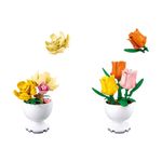 Set de Construcción Mini Plantas Armables Diseños Surtidos