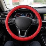 Cubre Volante para Auto Custom Grip Chrome Sport Rojo