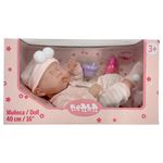 Muñeca Recién Nacida de 16 Plg Color Rosa