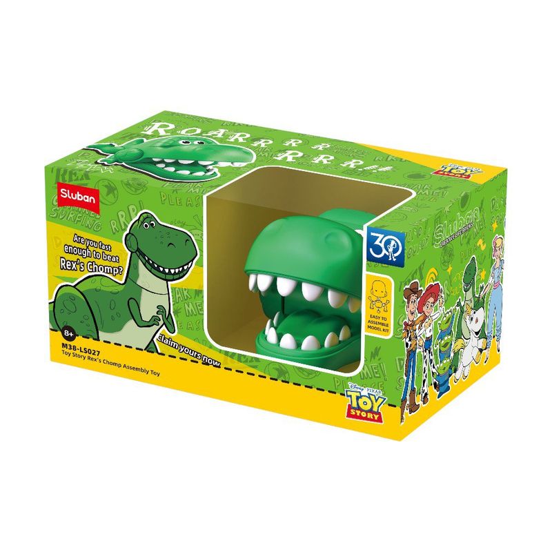 Set de Construcción Figura Toy Story Rex con Movimiento 30 Pzas