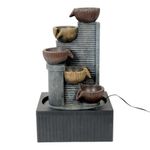 Fuente Decorativa con Luz de 32 x 25.5 x 55 Cm