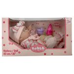 Muñeca Recién Nacida de 16 Plg Color Rosa