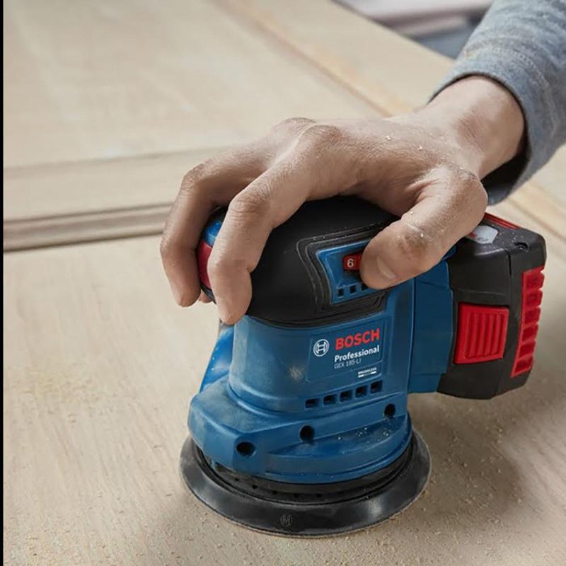 Lijadora Roto Orbital de 5 Plg GEX 185-LI 18 V