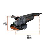 Esmeriladora Angular 9 Plg Industrial 2400W - Truper Expert