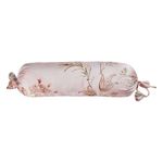 Cojín Decorativo Ophelie de 25 x 50 cm Estampado Floral Rosa