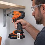 Destornillador de Impacto Inalámbrico de 1/4 Plg 20 V