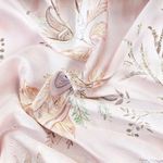 Funda de Duvet Ophelie Tamaño Queen Estampado Floral Rosa