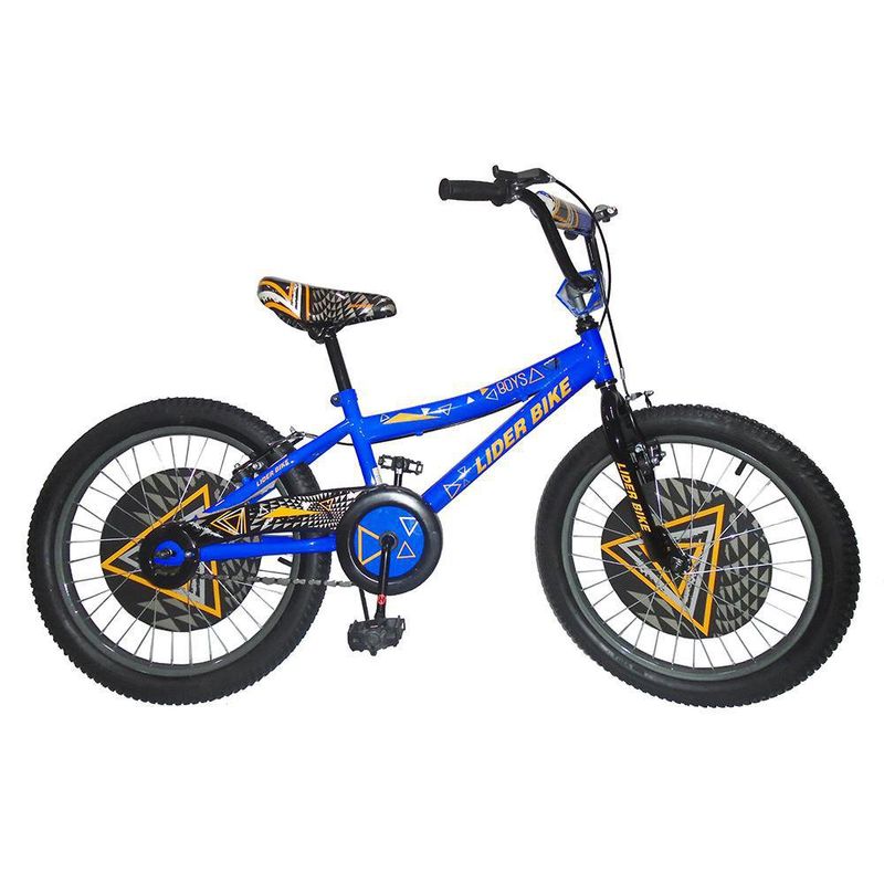 Bicicleta Para Niño Rin N°20 Color Azul - Lider Bike