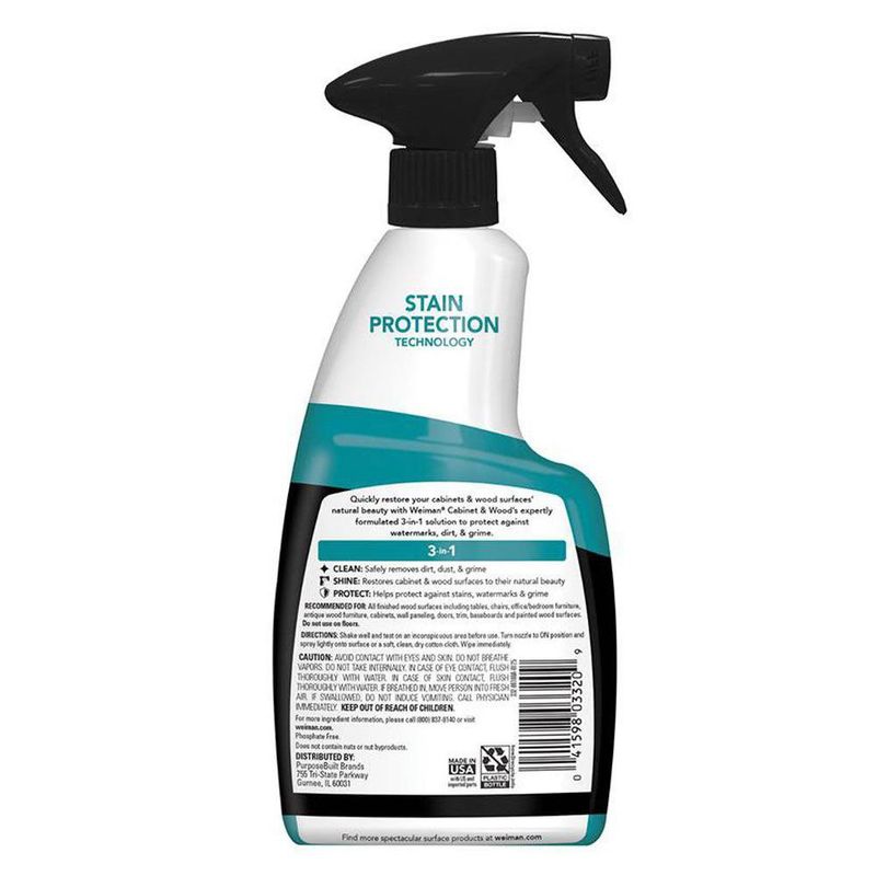 Limpiador en Spray Weiman para Madera Aroma Almendra de 473 ml