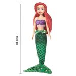 Muñeca Disney Princess Ariel de la Sirenita 80 Cm