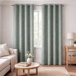 Cortina Black Out con Ojales de Metal Color Gris 137 x 228 Cm