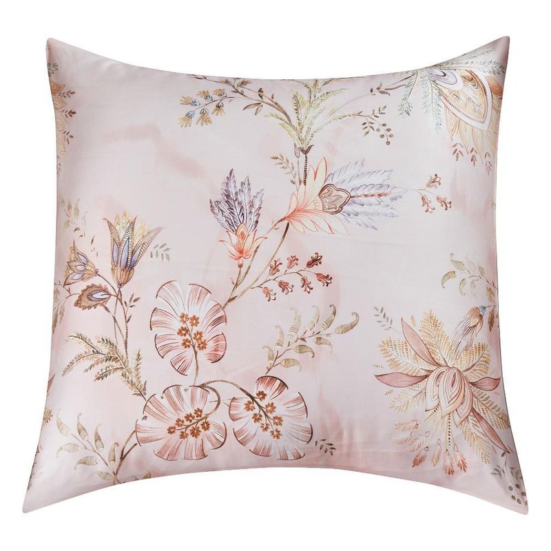 Funda para Cojín Ophelie de 65 x 65 cm Estampado Floral Rosa