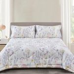 Set de Cubrecama Lavander Haze Tamaño King Estampado Floral Multicolor