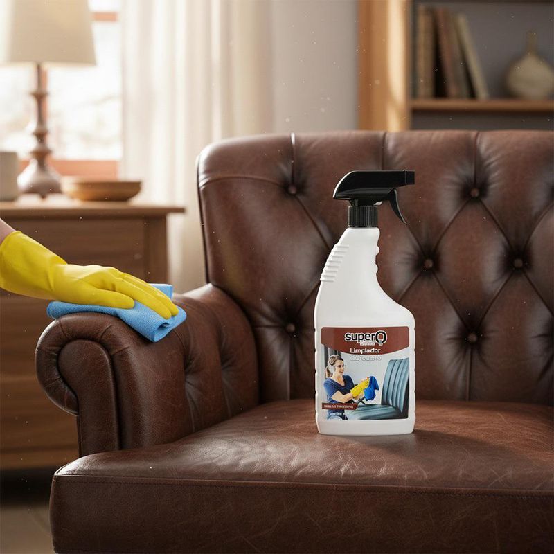 Limpiador en Spray Super Q Expert para Cuero Brillo y Protección de 650 ml