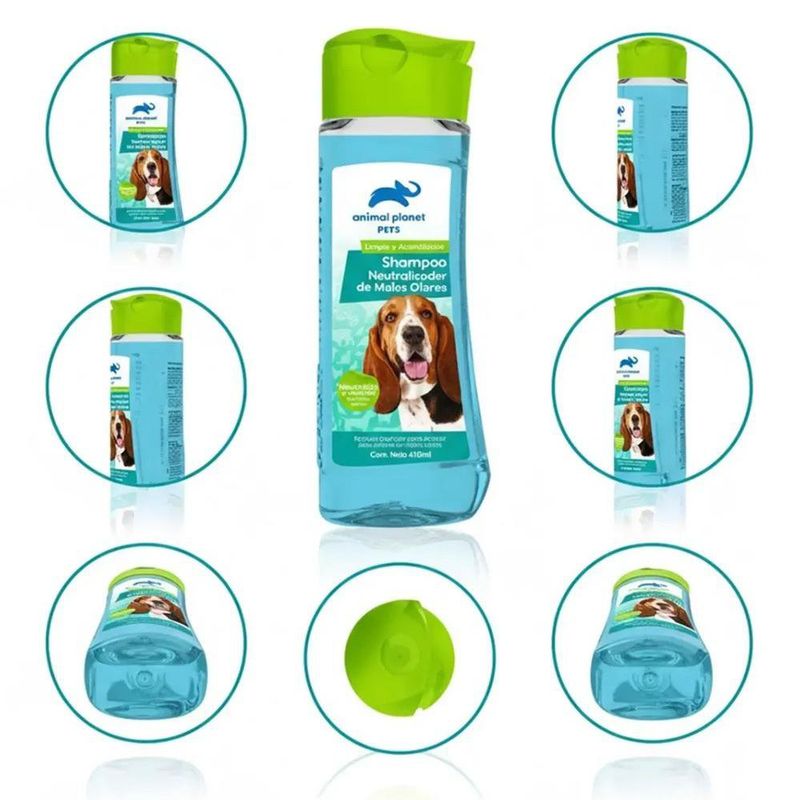 Shampoo para Perro Animal Planet Neutralizador de Malos Olores de 610 ml