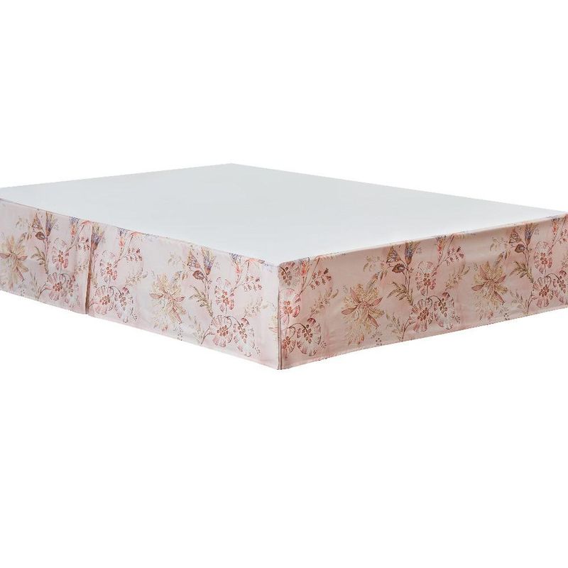 Vuelo de Cama Ophelie Tamaño Queen Estampado Floral Rosa