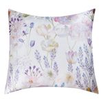 Funda para Cojín Lavander Haze de 65 x 65 cm Estampado Floral Multicolor