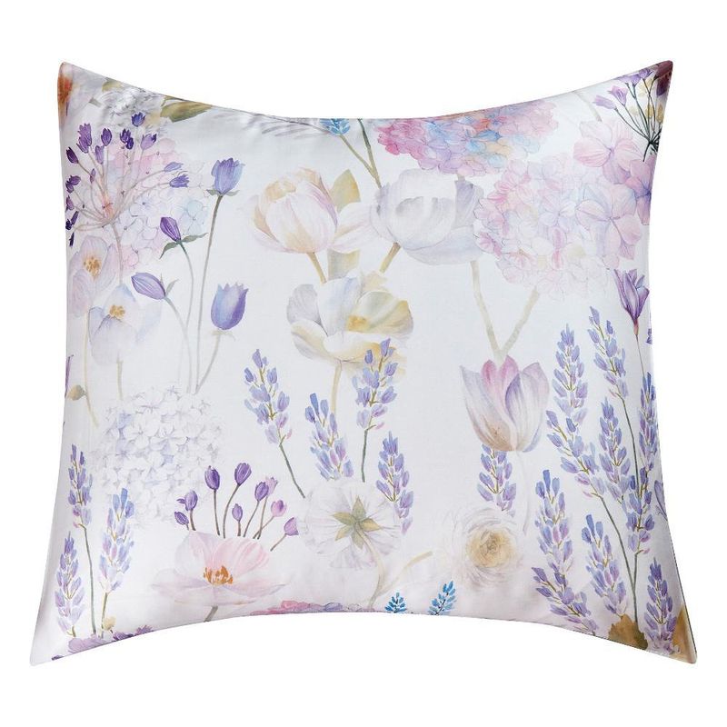 Funda para Cojín Lavander Haze de 65 x 65 cm Estampado Floral Multicolor