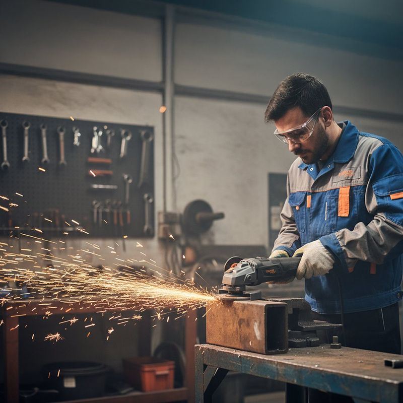 Esmeriladora Angular Inalámbrica de 4-1/2 Plg 10,000 RPM